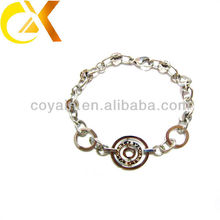 Hot selling engraved stainless steel jewelry women hand bracelets